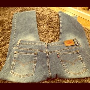 Levi’s plus size stretch jeans boot cut size 16
